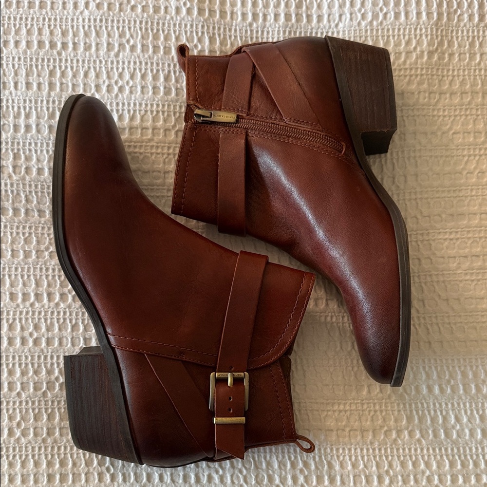 Vince Camuto Low Block Heel Bootie